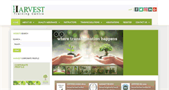 Desktop Screenshot of harvestraining.com